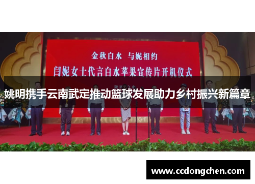 姚明携手云南武定推动篮球发展助力乡村振兴新篇章